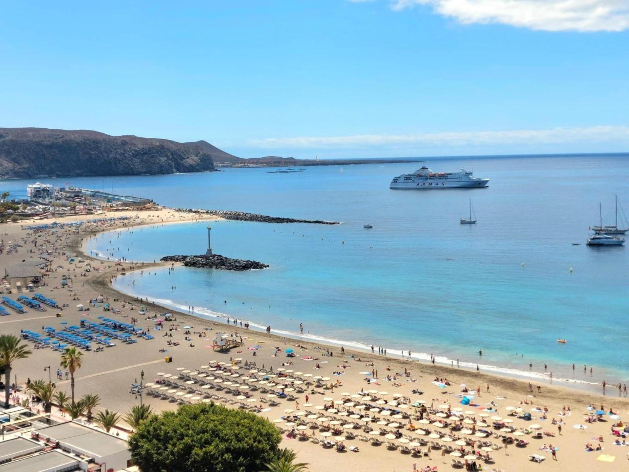 Few Steps From The Beach Hostel In Los Cristianos Arona (Tenerife) Exterior foto